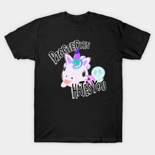PiggieCorn Hates You! T-Shirt